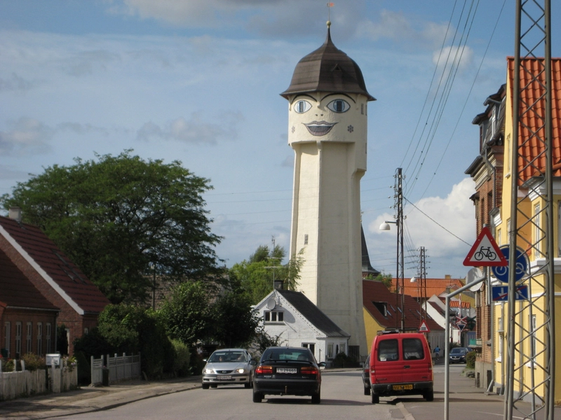 Vandtårnet i Sakskøbing August 2009
