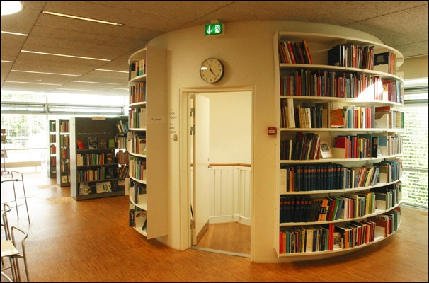 Kjellerup Bibliotek Reol
