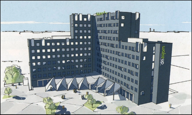 Wakeup Hotel Copenhagen Perspektiv