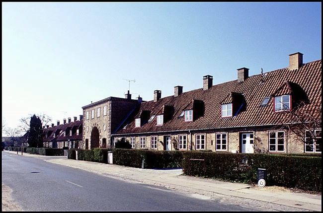 Studiebyen Haveboligerne set mod sydøst