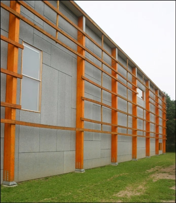 Skibet Hallen Facade mod øst