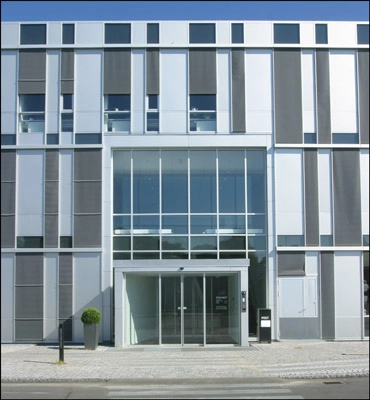 Roskilde Rådhus Facadeudsnit