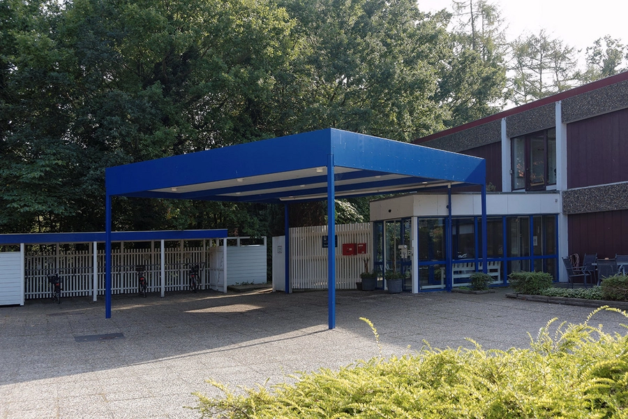 Sandmarksbo Indgangsparti plejehjem, senere tilkommet