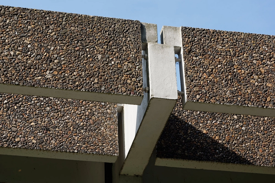 Sandmarksbo Detalje, konstruktion