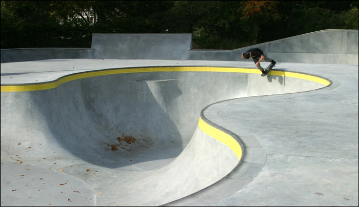 Fælledparkens Skatepark Udsnit