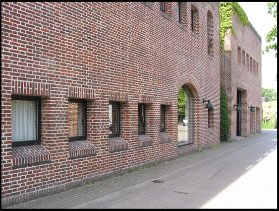 Holstebro Rådhus og Bibliotek Facadeudsnit