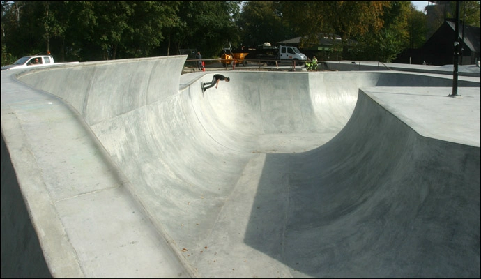 Fælledparkens Skatepark Udsnit