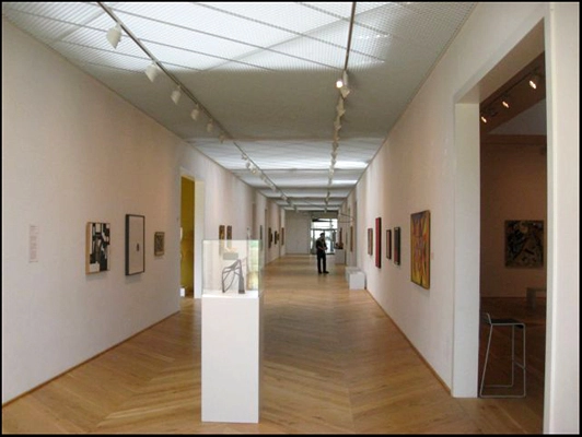 Fuglsang Kunstmuseum Den centrale akse
