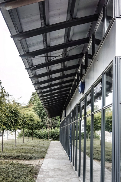 Ford Hørsholm Facade og landskab viser den japanske inspiration