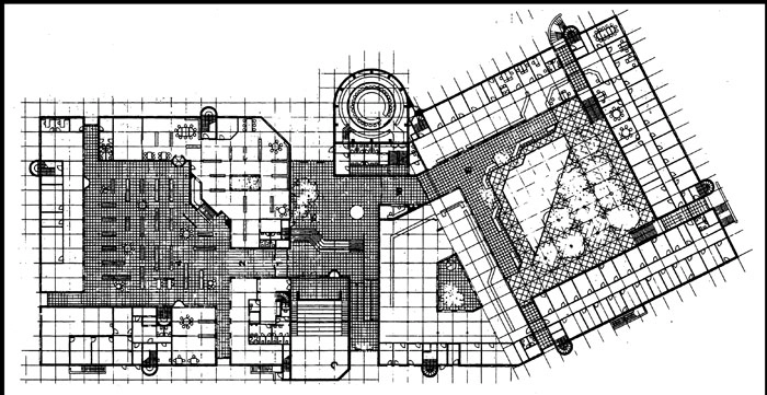 Holstebro Rådhus og Bibliotek Plan