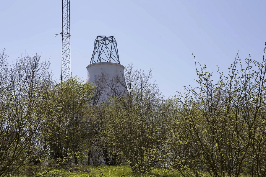Egebjerg Mølle Den nye prisme set fra nord