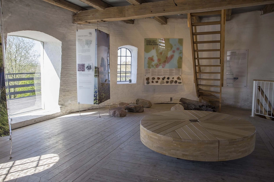 Egebjerg Mølle Udstilling, geologi