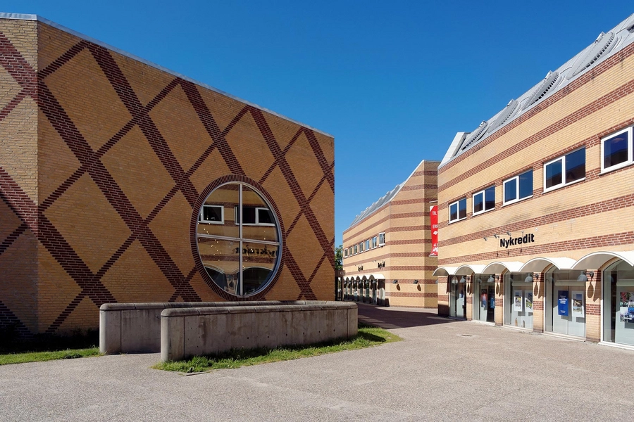 Kulturhus Trommen Blik fra Bibliotekstorvet