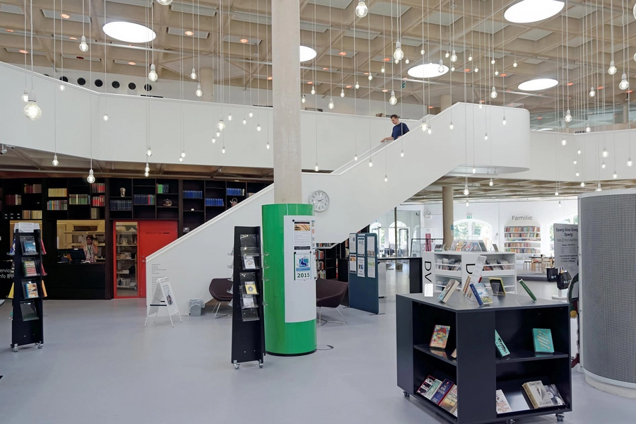 Kulturhus Trommen Moderniseret interiør