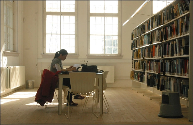 Biblioteket for Arkitektur, Design og Konservering Studieplads