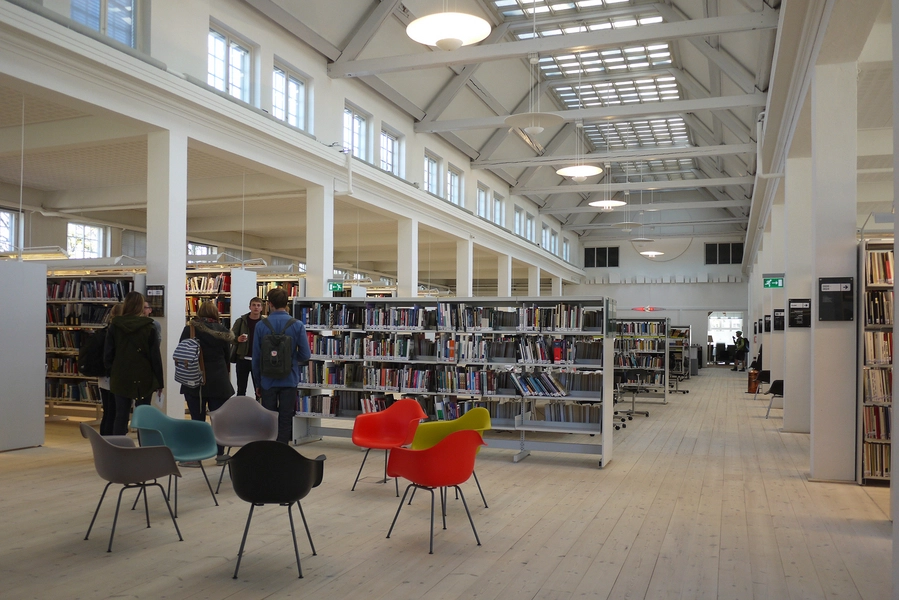 Biblioteket for Arkitektur, Design og Konservering Salen 2013