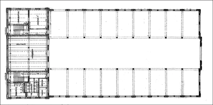 Biblioteket for Arkitektur, Design og Konservering Plan