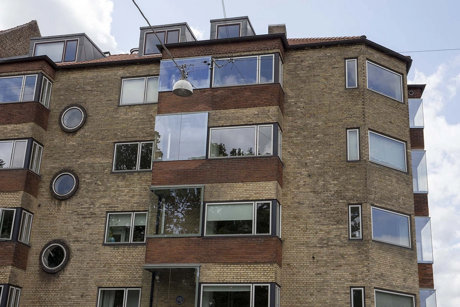 Roskildevej 29-31 og Søndre Fasanvej 38 Balkoner og hjørne