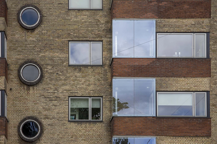 Roskildevej 29-31 og Søndre Fasanvej 38 Vinduestyper