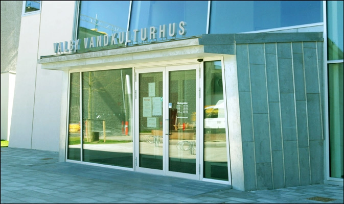 Valby Vandkulturhus Hovedindgang