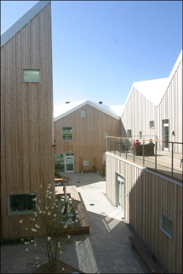 Center for kræft og sundhed Gårdanlæg