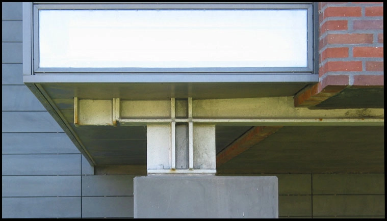 B&O Hovedsæde Facadedetalie