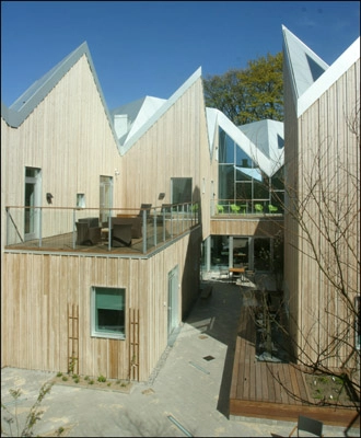 Center for kræft og sundhed Gårdanlæg