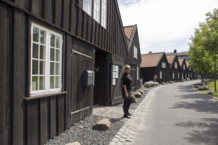 Kanonbådsskurene Gavle mod kanonbådsvej