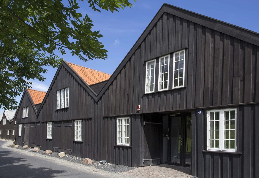 Kanonbådsskurene Gavle mod kanonbådsvej