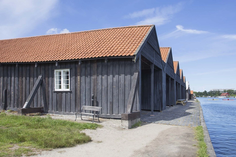 Kanonbådsskurene Gavle mod Erdkehlgraven