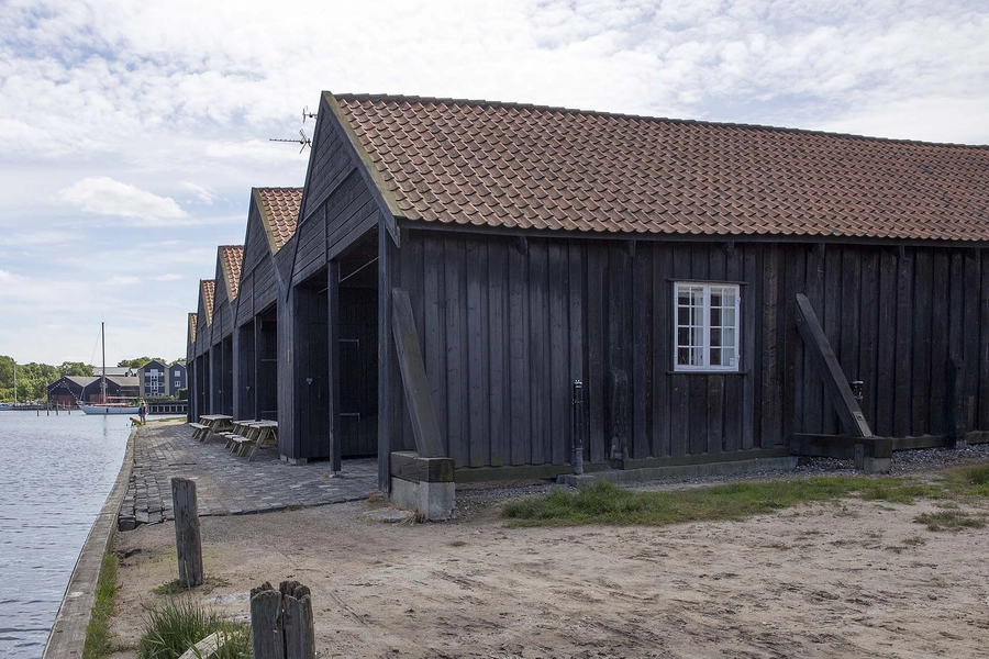 Kanonbådsskurene Gavle mod Erdkehlgraven