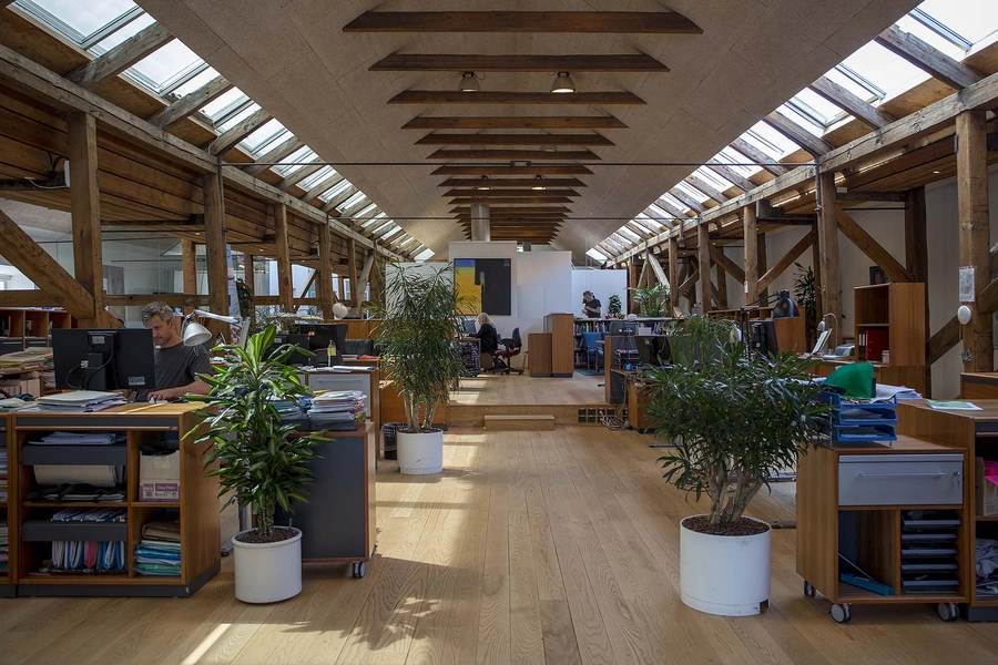 Kanonbådsskurene Interiør skurblok 2