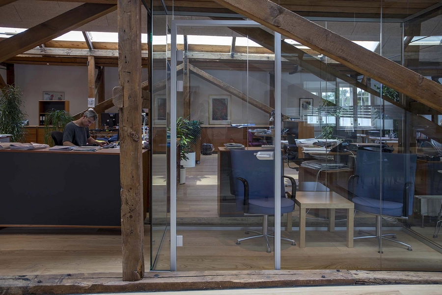 Kanonbådsskurene Glasboks