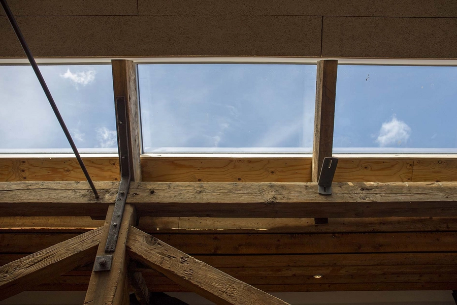 Kanonbådsskurene Nye ovenlys