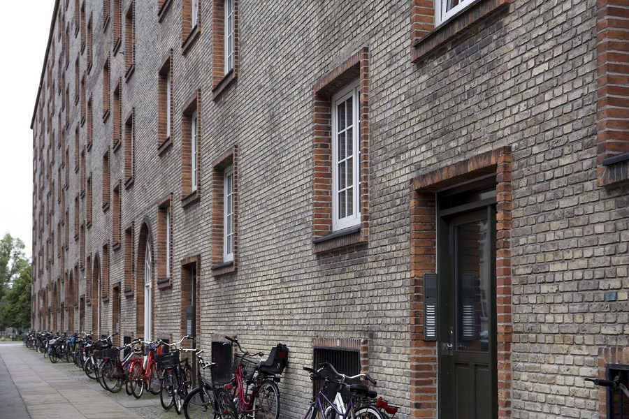 Gullfosshus Facadeudsnit