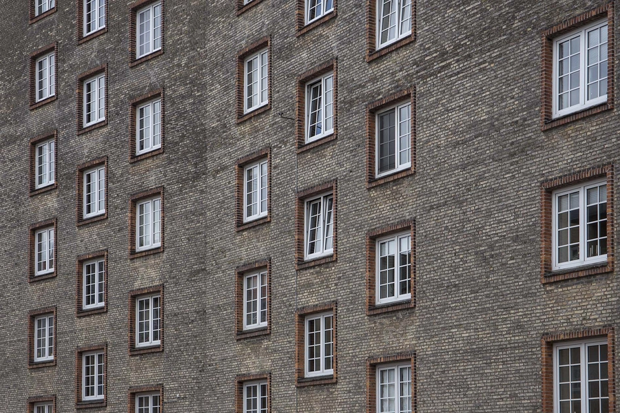 Gullfosshus Facadeudsnit