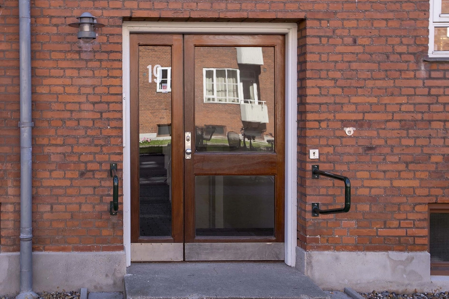 Sundparken ældreboliger Opgang