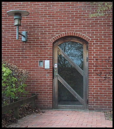 Birkerød Rådhus Facadeudsnit