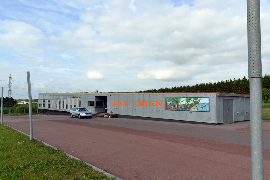 Børnehuset Bastionen Den tillukkede facade