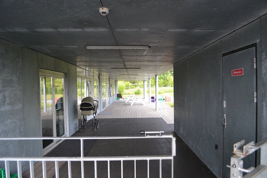 Børnehuset Bastionen Indgangssituation