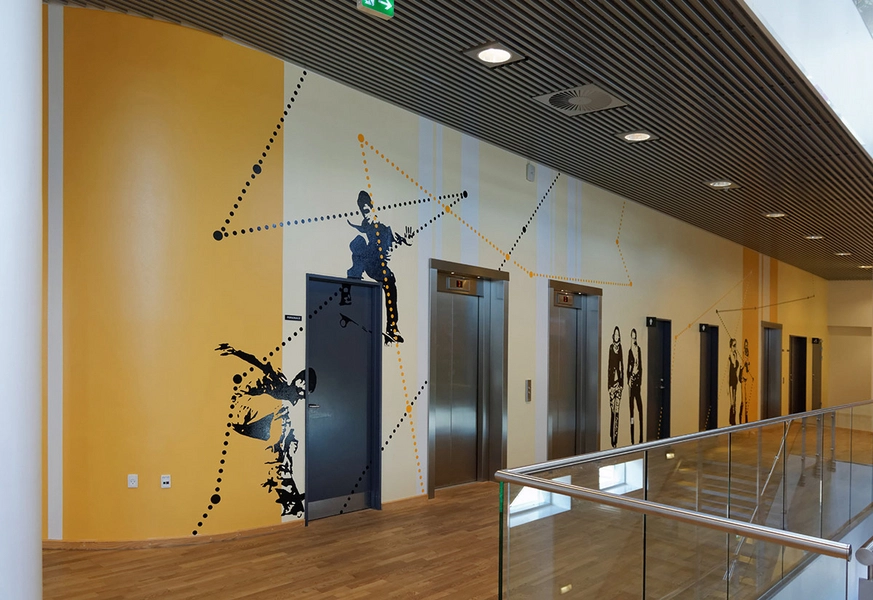 CPH Conference DGI-byen Vægudsmykning