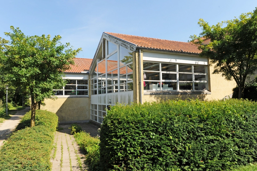 Frederiksværk Bibliotek Facadeudsnit nordvest