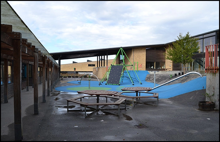 Græse Bakkebyskole Indskolingens gård