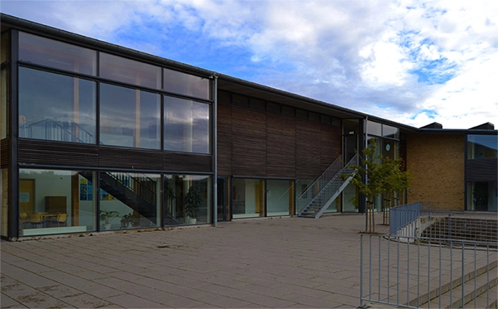 Græse Bakkebyskole Mellemtrinets gård