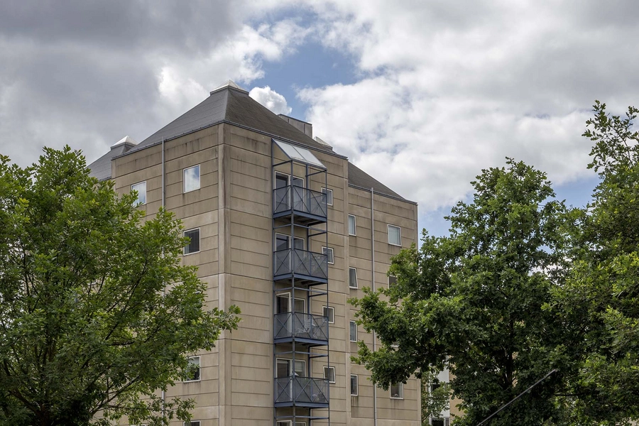 Brevduebanen Tårnlignende hjørne