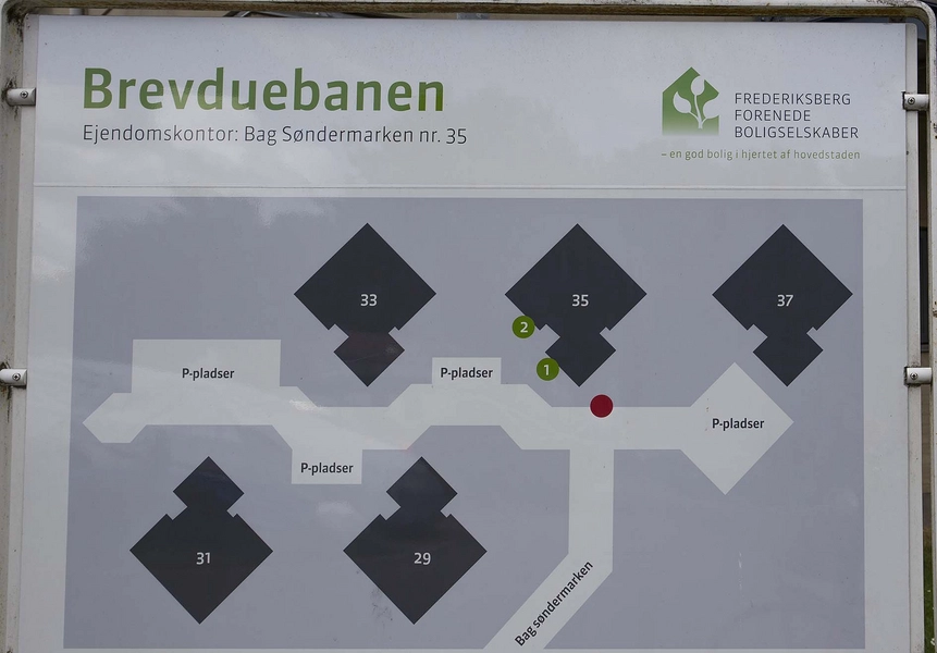 Brevduebanen Oversigtsplan