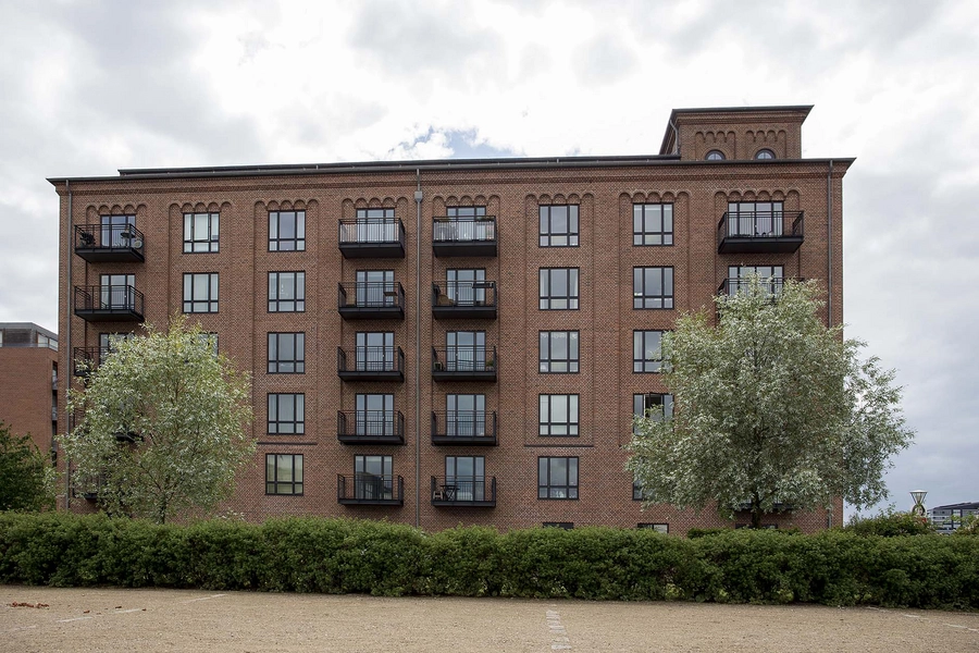 Pressesiloen Facade mod nord-øst