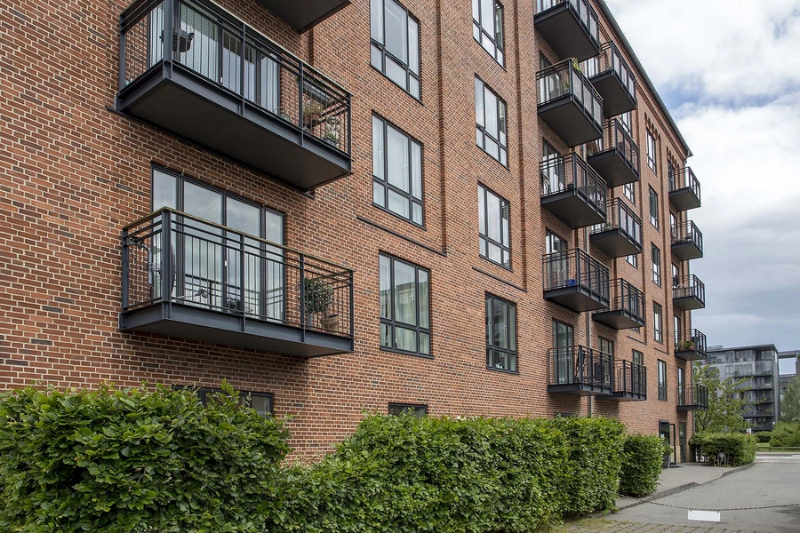 Pressesiloen Facadeudsnit