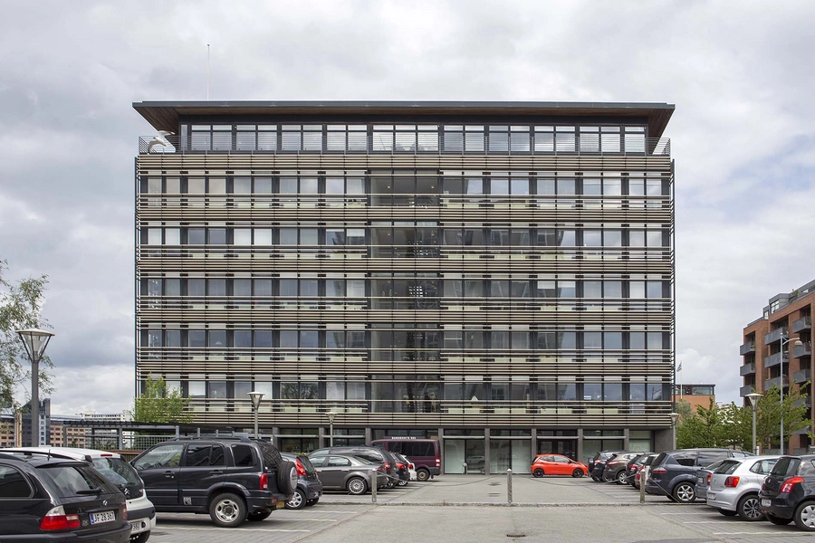 Håndværkets Hus Total set fra syd-vest