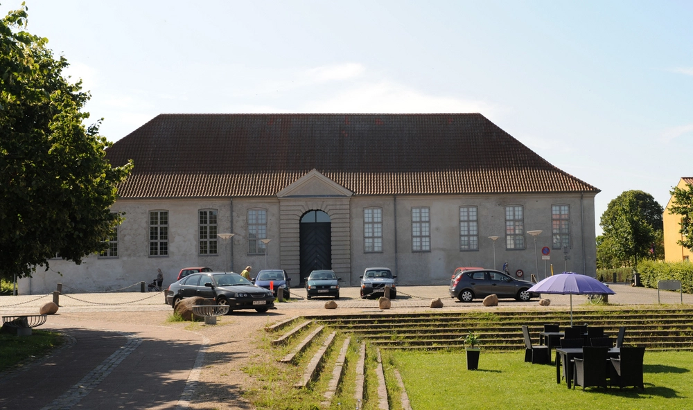 Gjethuset Nordfløjen og en del af midterfløjen rummer koncertsal.